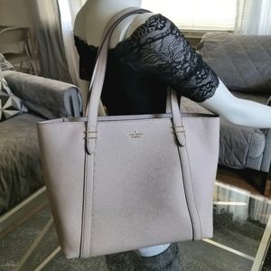 ♠️Nice KATE SPADE Zaffiano Leather Large Tote